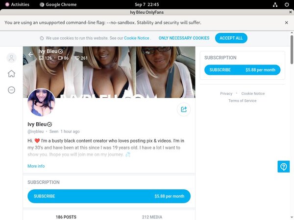 Account Free Ivy Bleu