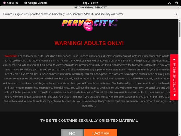 Account Premium City Perv