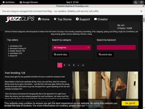 Active Femdom Austria Passwords