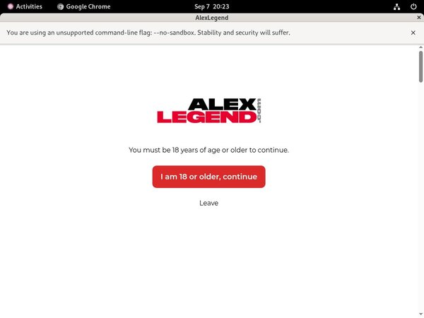 Alexlegend.com Login Codes