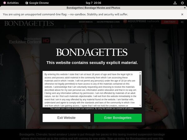 Bondagettes Membership Trial