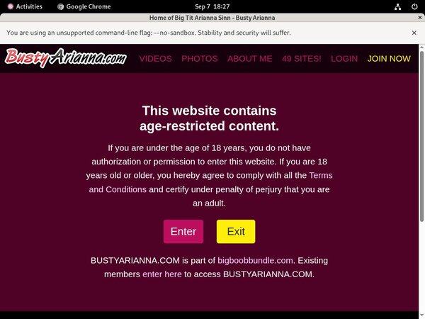 Bustyarianna.com Password 2018