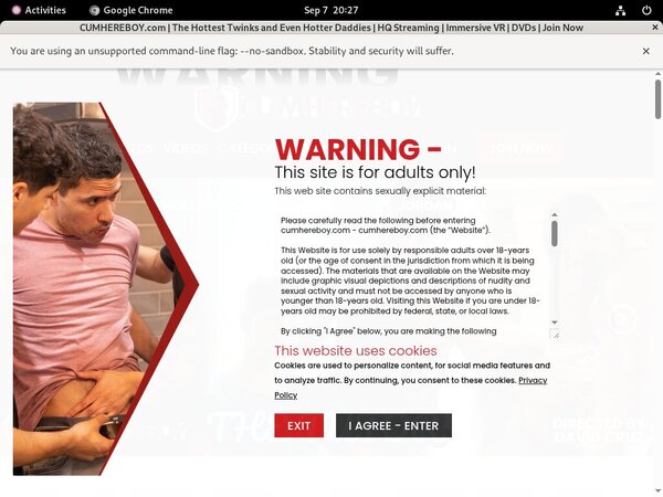 Cum Here Boy Login Generator