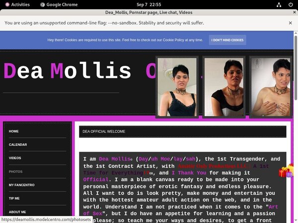 Deamollis.modelcentro.com Free Trial Member