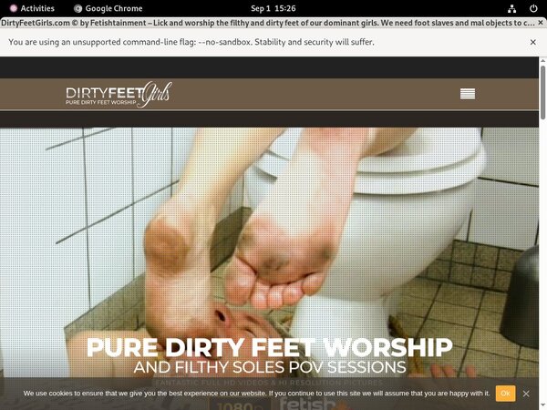 Dirty Feet Girls Epoch Page