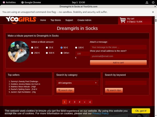 Dreamgirls In Socks Free Premium