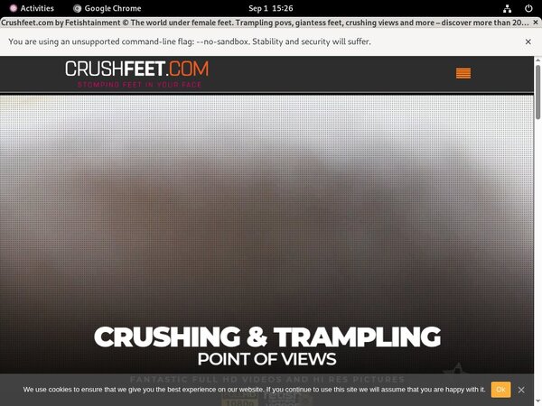 Feet Crush Account
