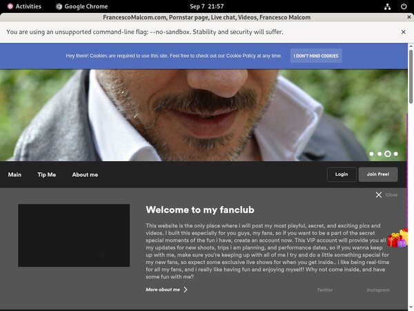 FrancescoMalcom.com Casting