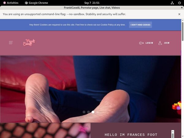 FrankiCavalli Account 2016