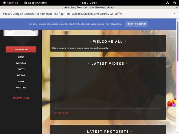 Free Ana Lissa Subscription