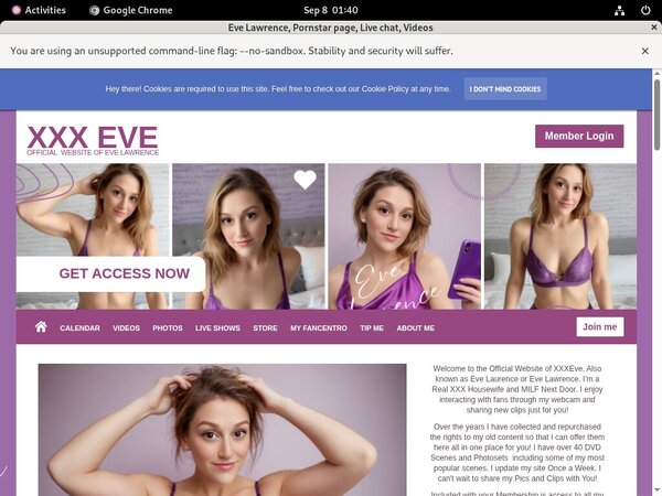 Free Eve-lawrence.com Full