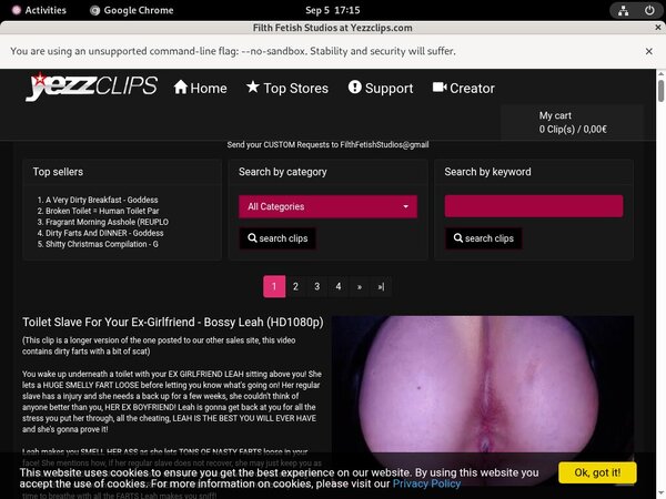 Free FilthFetishStudios Discount Membership