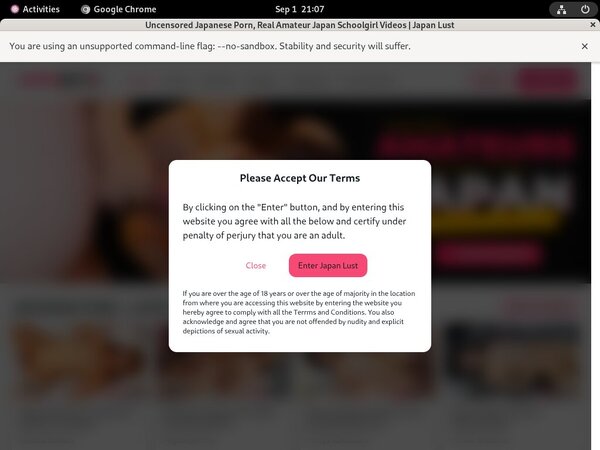 Free Japan Lust Passwords