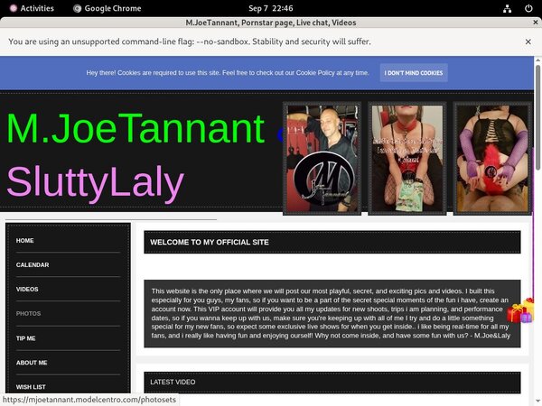 Free Mjoetannant.modelcentro.com Password Account