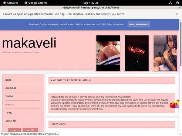 Full Mellymakaveli.modelcentro.com Videos