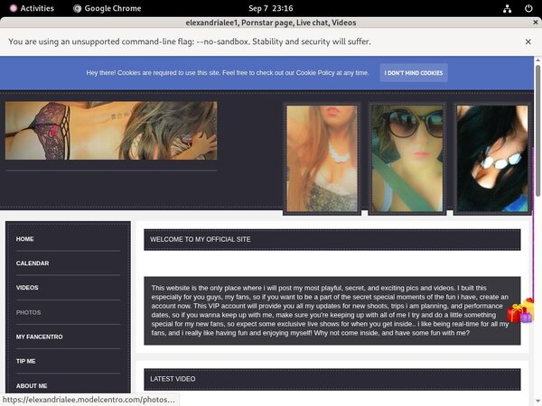 Get Free Elexandrialee1 Logins