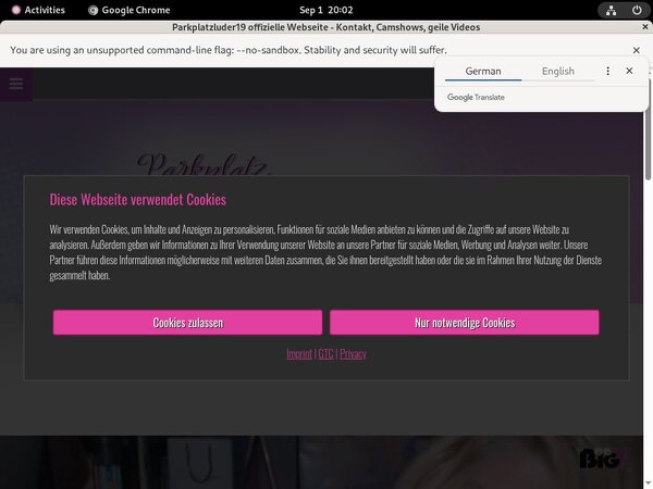 Get Parkplatzluder19.com Free Login