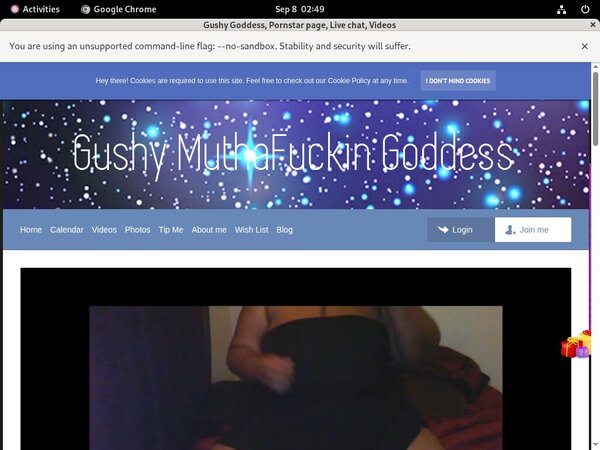 Gushy Goddess Site-rip