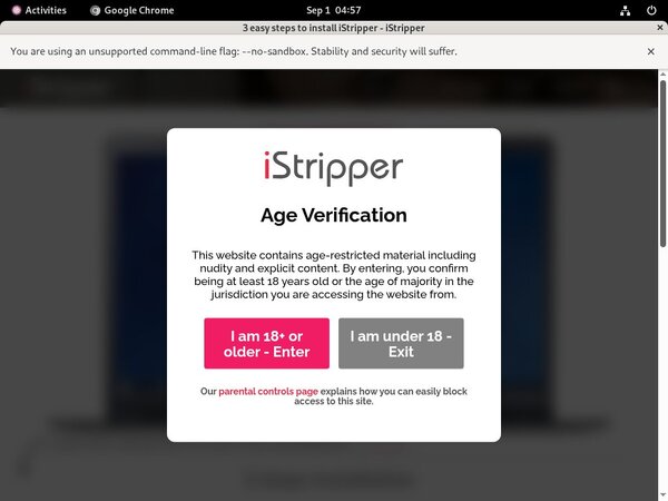 Istripper.com Epoch Discount
