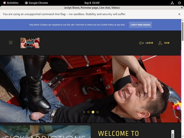 Joclyn Stone With JCB Card