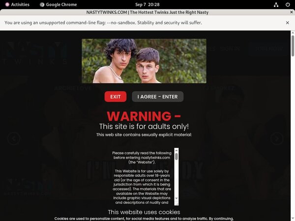 Join Nasty Twinks Gift Card