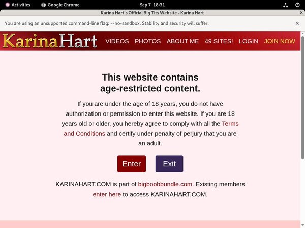 Karinahart.com With Trial