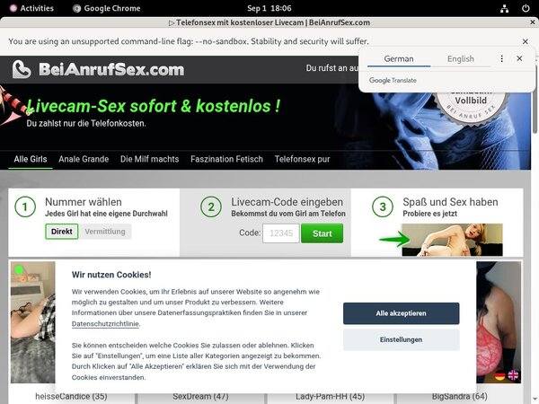 Limited Bei Anruf Sex Deal