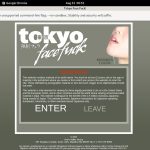 New Tokyofacefuck.com Password
