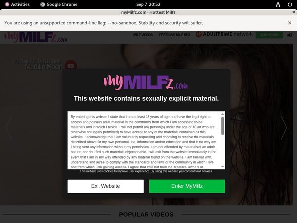 Password Mymilfz.com