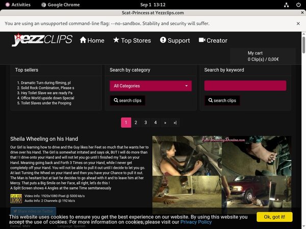 Passwords For Scatprincess