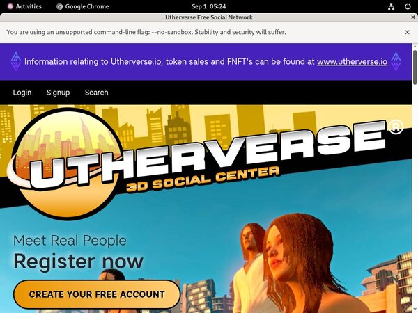 Premium Utherverse Accounts
