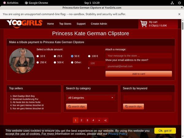 Princess Kate German Passwords 2018