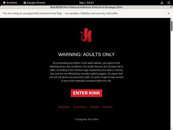 Promo Kink Unlimited Free Trial