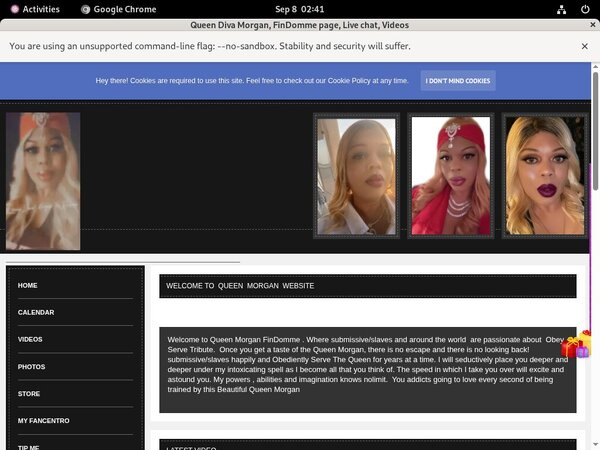 Queen Diva Morgan Check Out