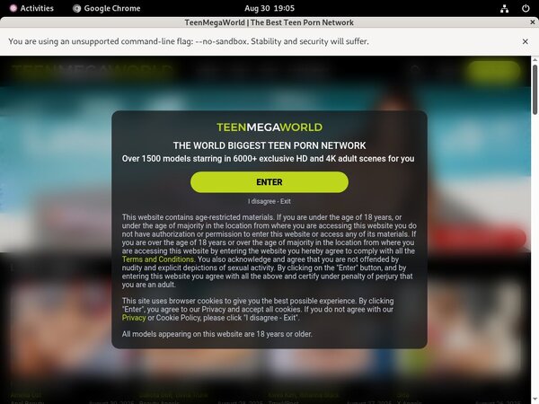 Teenmegaworld.net With Amex