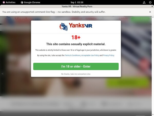 VR Yanks Discount Deal