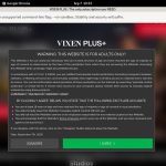 Vixen Plus Updated Passwords