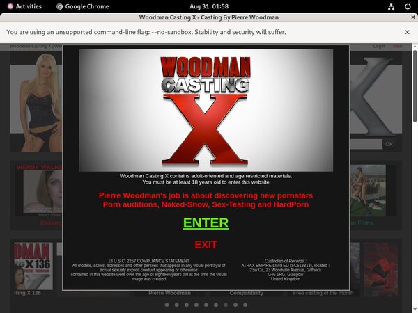 Woodman Casting X With Australian Dollars