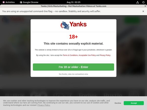 Yanks Free Trial