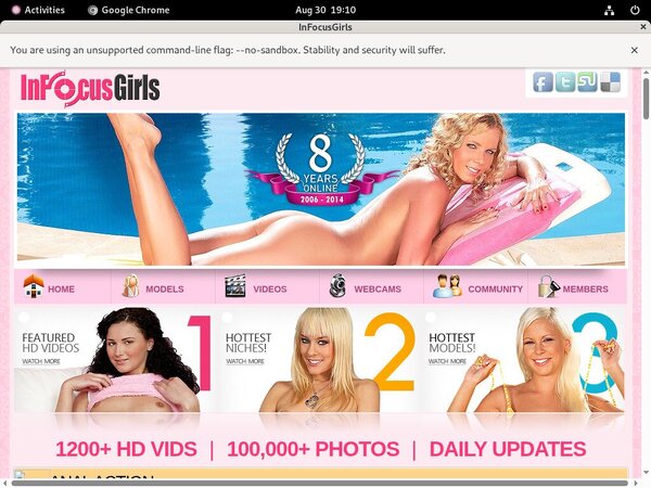 Account On Infocusgirls.com