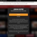 African Casting Paypal Sign Up