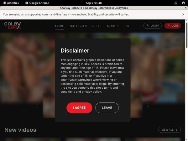 Colby Knox Login Passwords