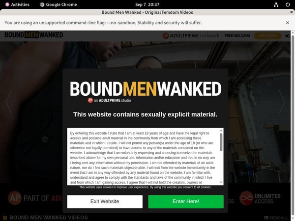 Get Free Bound Men Wanked Membership