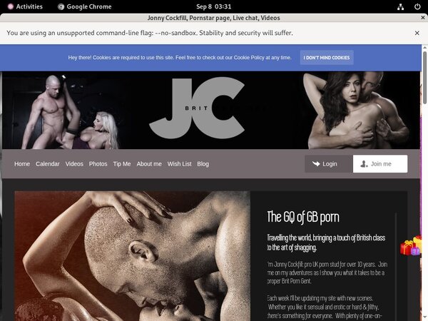 Jonnycockfill.modelcentro.com Premium Password