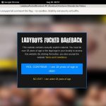 Ladyboys Fucked Bareback Premium Logins