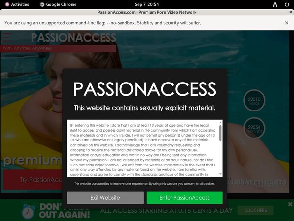 Limited Passion Access Discount Offer