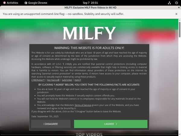 Milfy Exclusive Discount