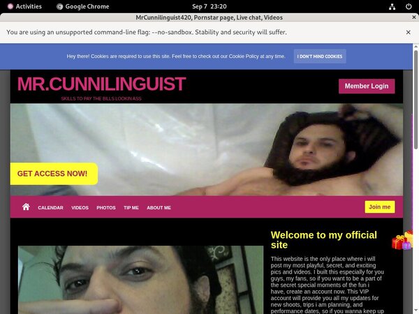 New MrCunnilinguist420 Discount Offer