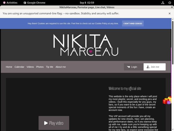 New NikitaMarceau Account