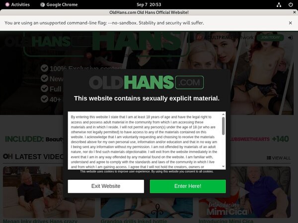 Porn Pass Old Hans